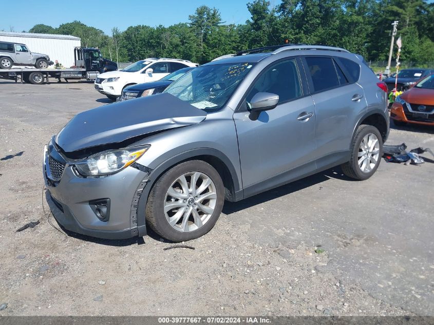 2015 Mazda Cx-5 Grand Touring VIN: JM3KE4DY4F0501474 Lot: 39777667