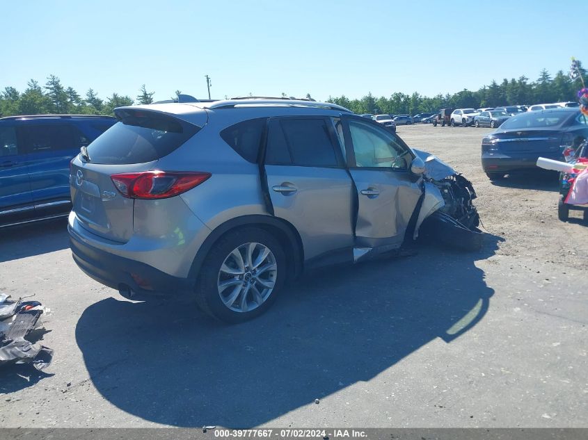 2015 Mazda Cx-5 Grand Touring VIN: JM3KE4DY4F0501474 Lot: 39777667