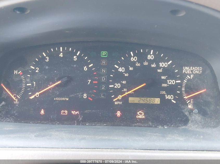 1999 Lexus Es 300 VIN: JT8BF28G2X0190011 Lot: 39777675