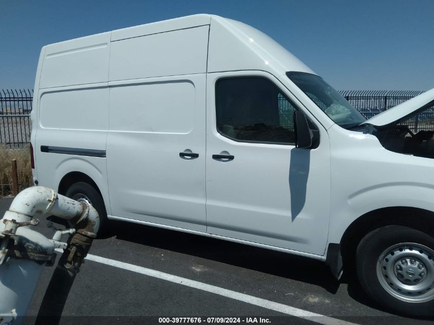 2021 Nissan Nv Cargo Nv2500 Hd S High Roof V6 VIN: 1N6BF0LY5MN809850 Lot: 39777676