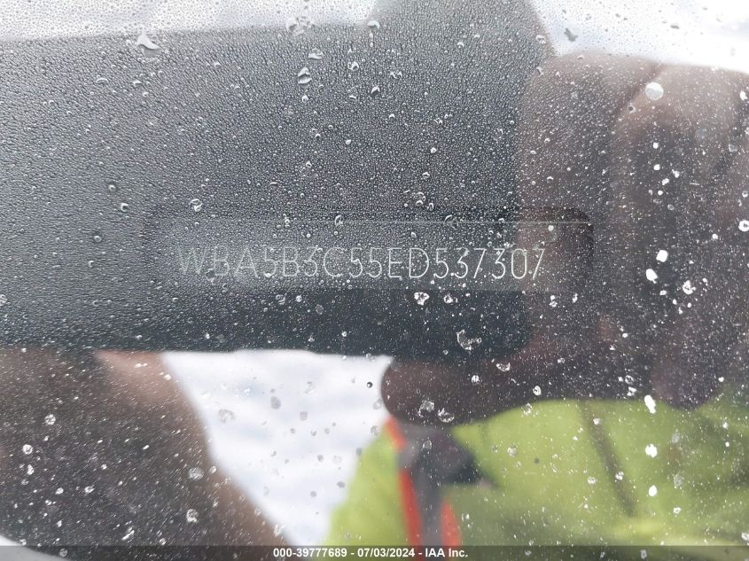 2014 BMW 535 Xi VIN: WBA5B3C55ED537307 Lot: 39777689