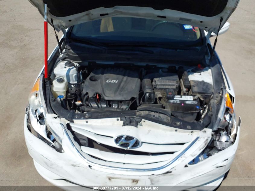 2013 Hyundai Sonata Gls VIN: 5NPEB4AC1DH621546 Lot: 39777701