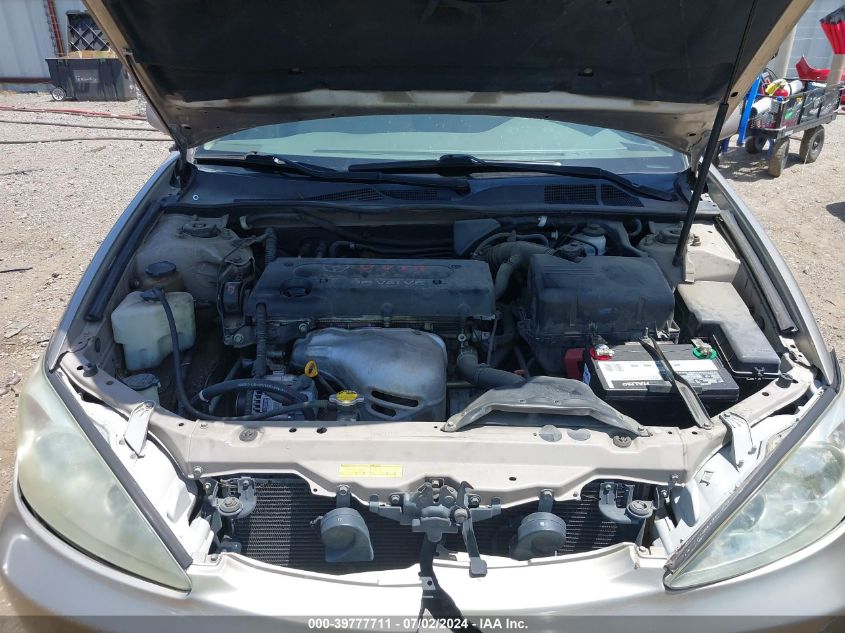 2003 Toyota Camry Le VIN: 4T1BE32K33U725613 Lot: 39777711