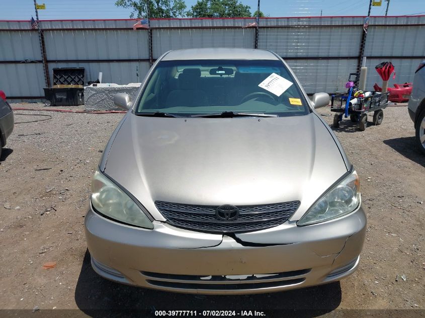 2003 Toyota Camry Le VIN: 4T1BE32K33U725613 Lot: 39777711