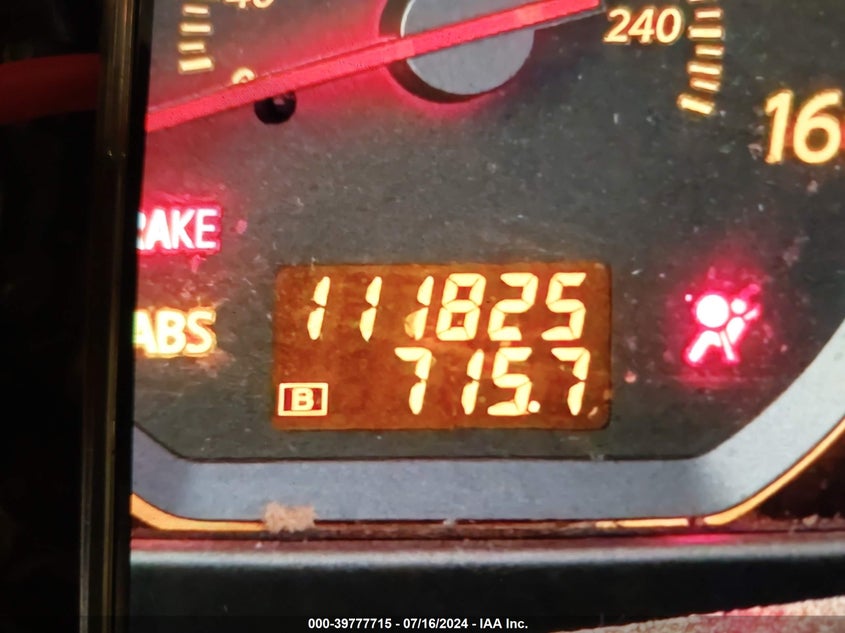 2007 Nissan Murano Sl VIN: JN8AZ08W37W664839 Lot: 39777715