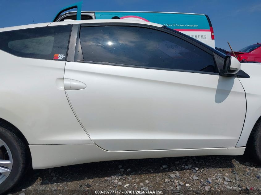 2011 Honda Cr-Z Ex VIN: JHMZF1D62BS000906 Lot: 39777717