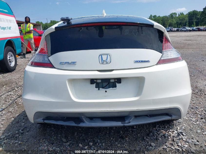 2011 Honda Cr-Z Ex VIN: JHMZF1D62BS000906 Lot: 39777717