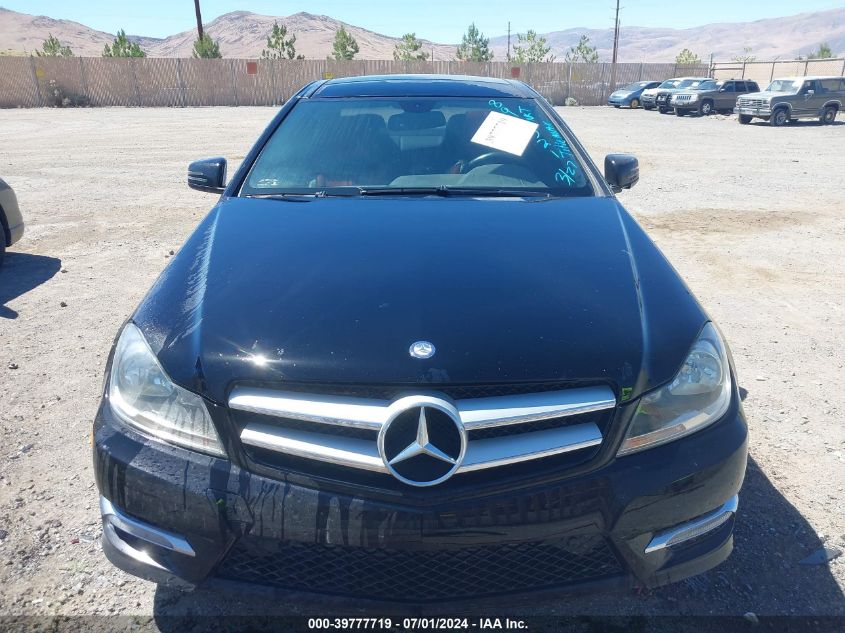 2012 Mercedes-Benz C 250 VIN: WDDGJ4HB9CF891521 Lot: 39777719