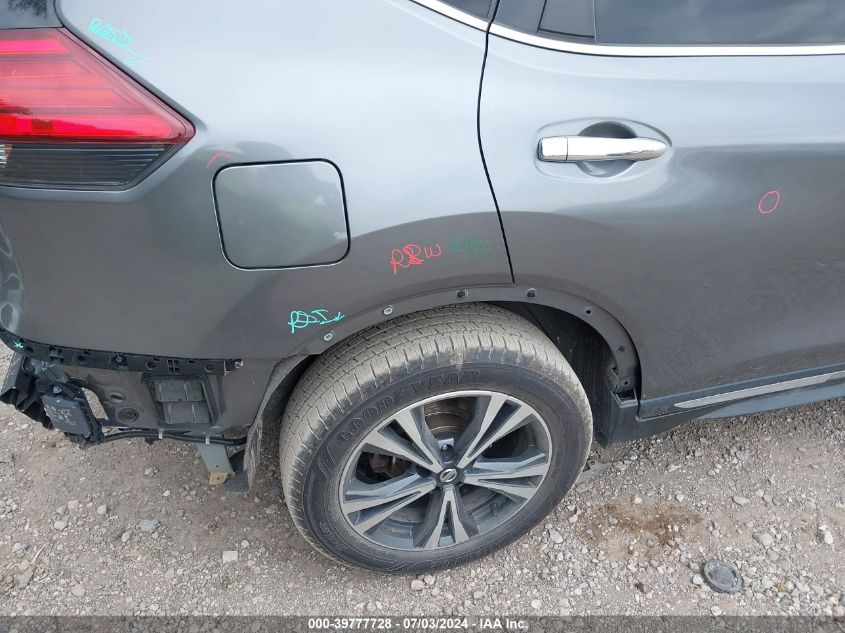 2017 Nissan Rogue Sl VIN: JN8AT2MV8HW285184 Lot: 39777728