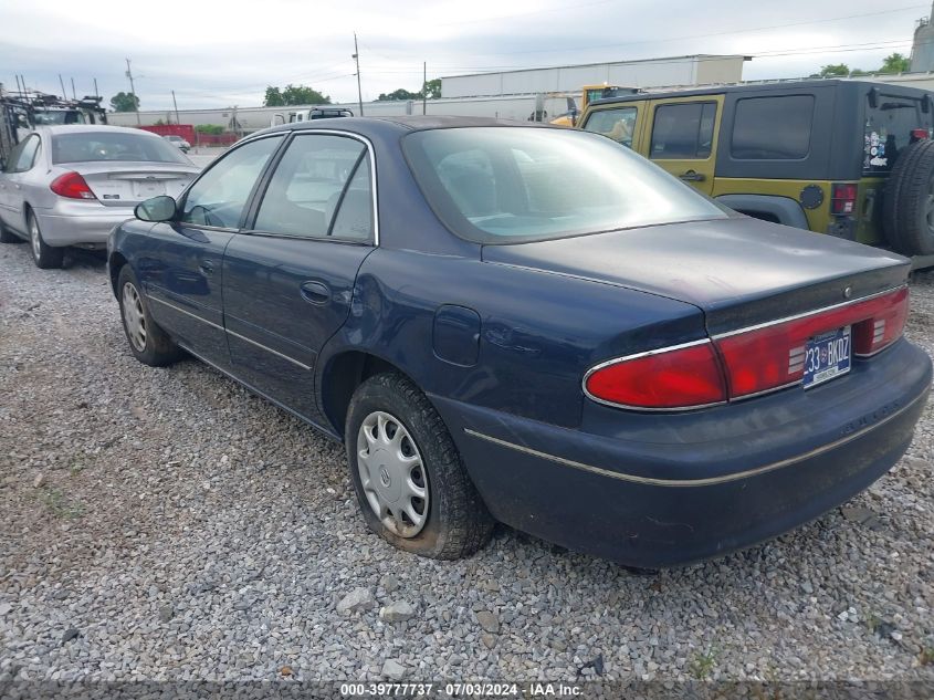 1999 Buick Century Custom VIN: 2G4WS52M2X1492767 Lot: 39777737