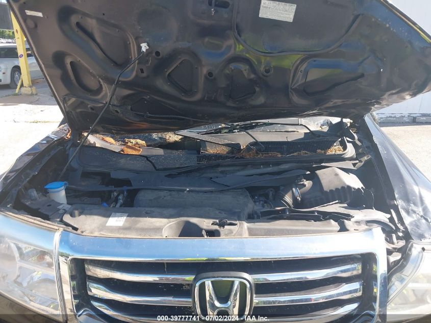 2014 Honda Pilot Touring VIN: 5FNYF4H95EB023083 Lot: 39777741