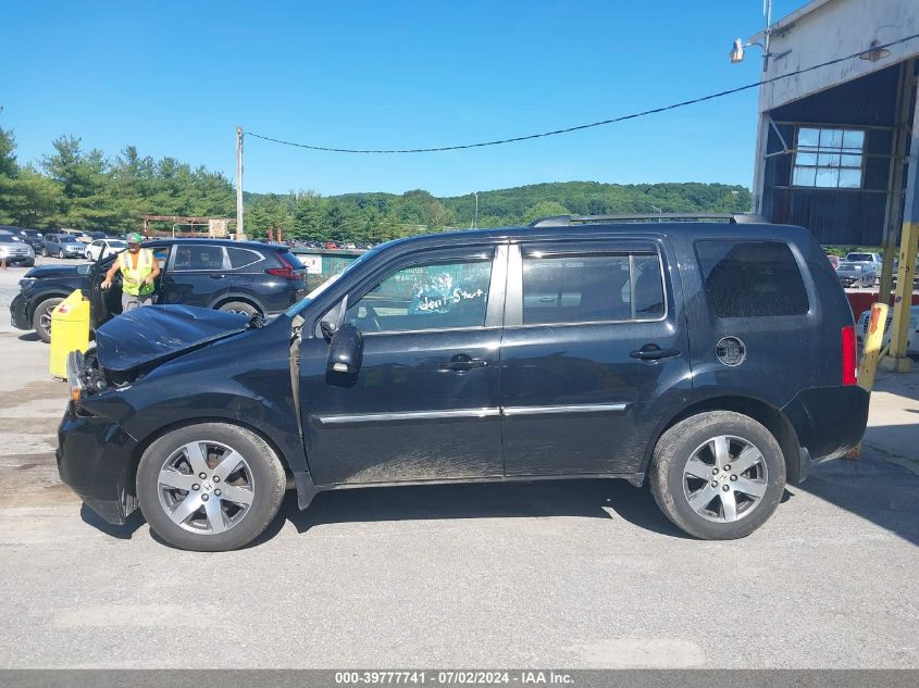 2014 Honda Pilot Touring VIN: 5FNYF4H95EB023083 Lot: 39777741