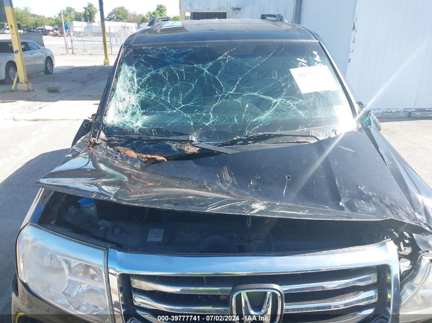 2014 Honda Pilot Touring VIN: 5FNYF4H95EB023083 Lot: 39777741