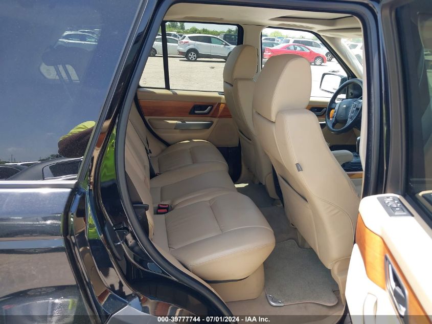 2008 Land Rover Range Rover Sport Hse VIN: SALSK25428A146490 Lot: 39777744