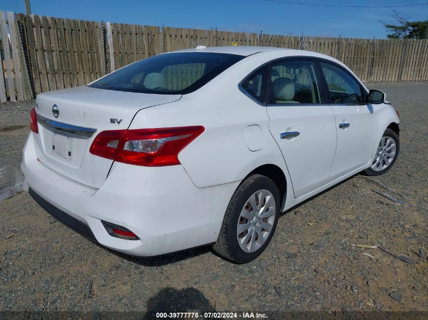 3N1AB7AP1GY215019 | 2016 NISSAN SENTRA