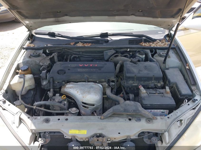 2003 Toyota Camry Le VIN: 4T1BE32K63U705436 Lot: 39777783