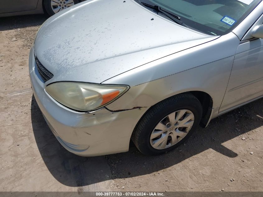 2003 Toyota Camry Le VIN: 4T1BE32K63U705436 Lot: 39777783