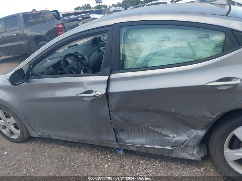 2012 Hyundai Elantra Gls (Ulsan Plant) VIN: KMHDH4AE0CU346165 Lot: 39777785