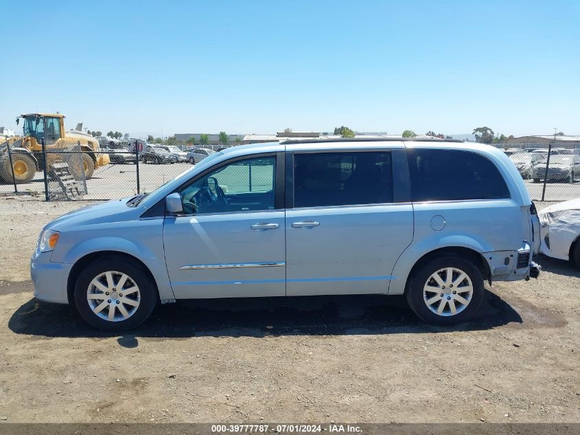 2016 Chrysler Town & Country Touring VIN: 2C4RC1BG6GR129293 Lot: 39777787