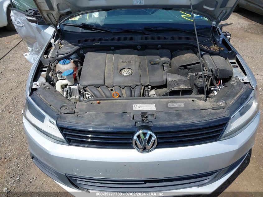 2012 Volkswagen Jetta 2.5L Se VIN: 3VWDP7AJ8CM469087 Lot: 39777789