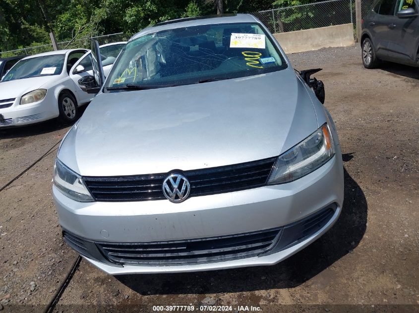 2012 Volkswagen Jetta 2.5L Se VIN: 3VWDP7AJ8CM469087 Lot: 39777789