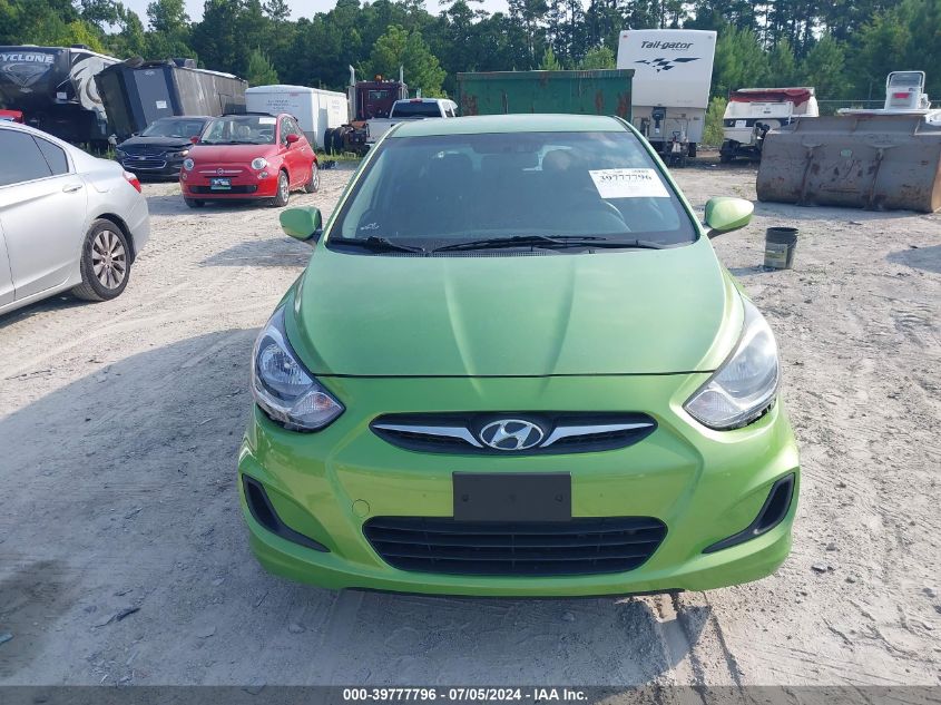 2013 Hyundai Accent Gs VIN: KMHCT5AE0DU104932 Lot: 39777796