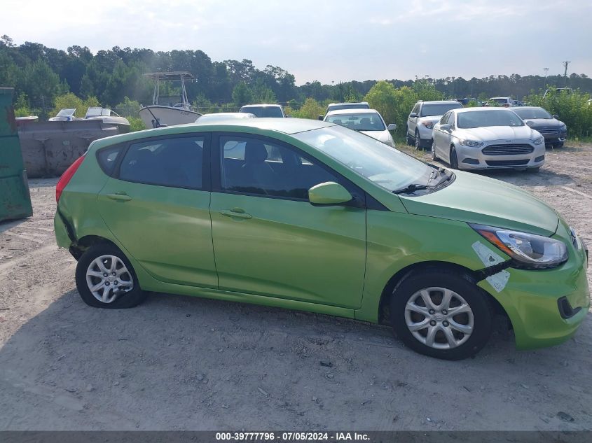 2013 Hyundai Accent Gs VIN: KMHCT5AE0DU104932 Lot: 39777796