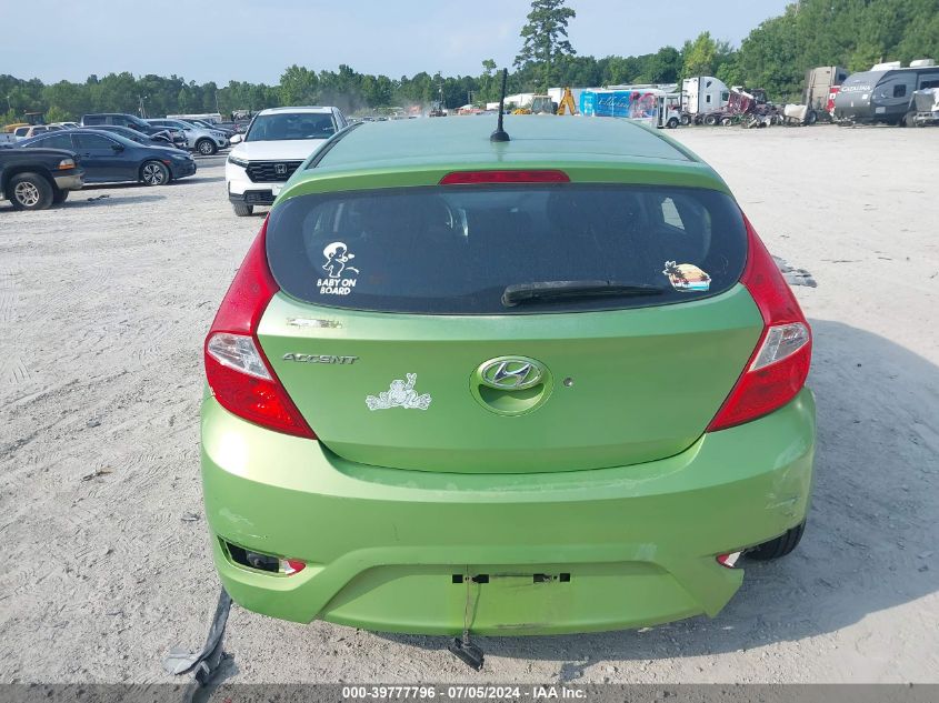 2013 Hyundai Accent Gs VIN: KMHCT5AE0DU104932 Lot: 39777796