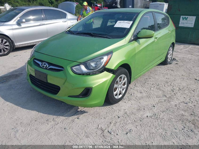 2013 Hyundai Accent Gs VIN: KMHCT5AE0DU104932 Lot: 39777796