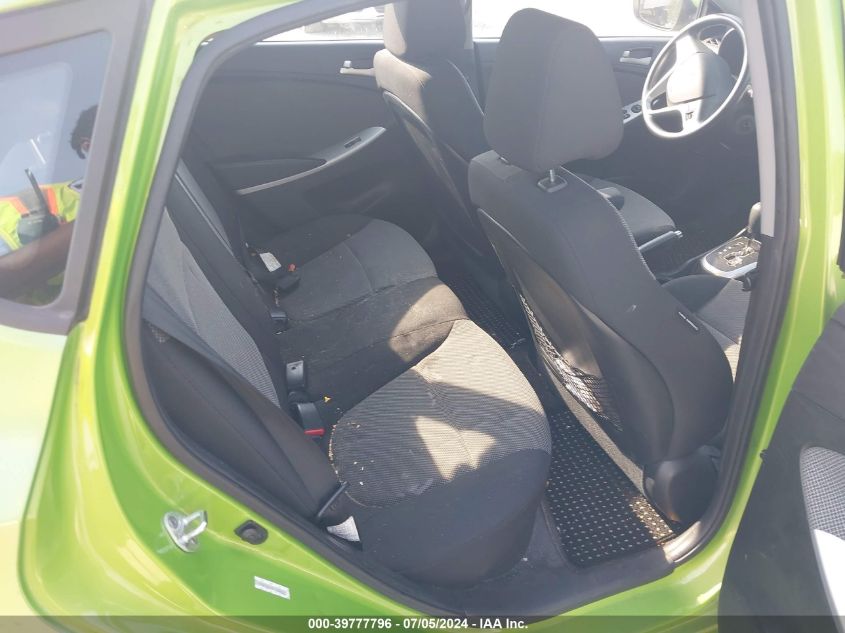 2013 Hyundai Accent Gs VIN: KMHCT5AE0DU104932 Lot: 39777796