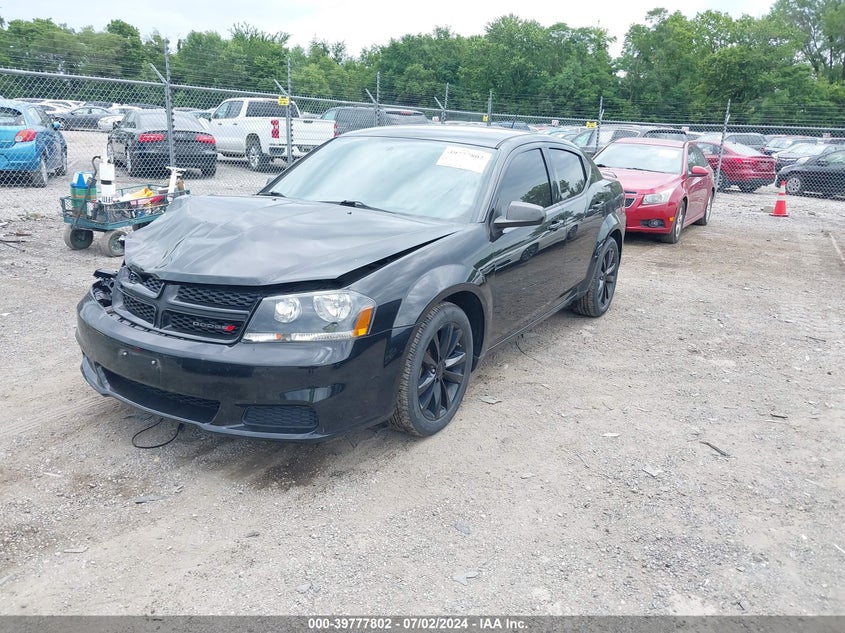 2014 DODGE AVENGER SE - 1C3CDZAB8EN225383
