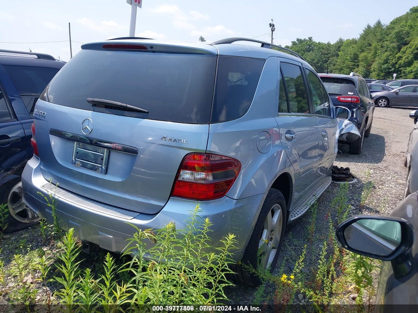 2008 Mercedes-Benz Ml 550 4Matic VIN: 4JGBB72E78A397244 Lot: 39777806