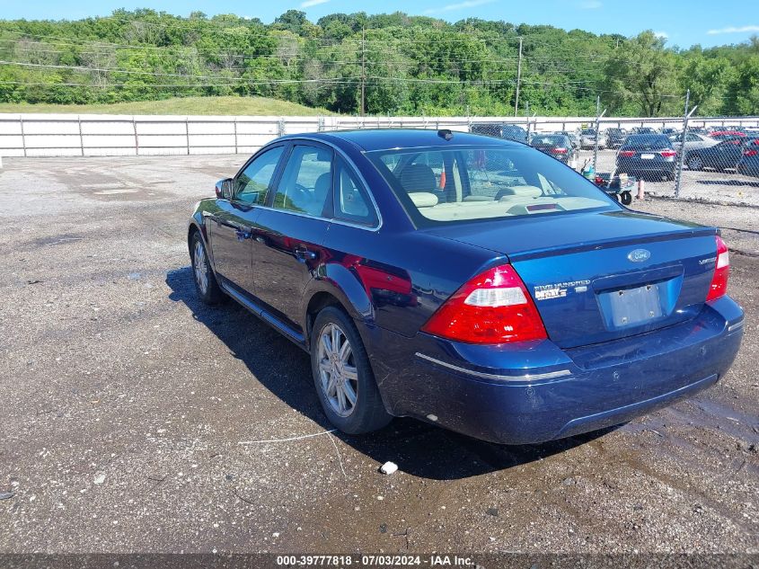 2007 Ford Five Hundred Limited VIN: 1FAHP28117G114359 Lot: 39777818