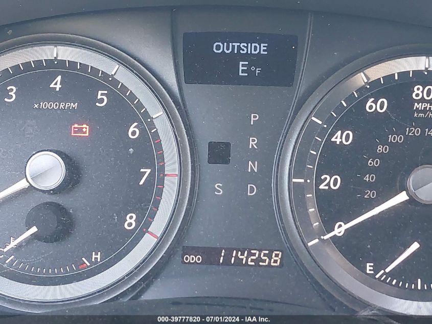 2007 Lexus Es 350 VIN: JTHBJ46G172056477 Lot: 39777820