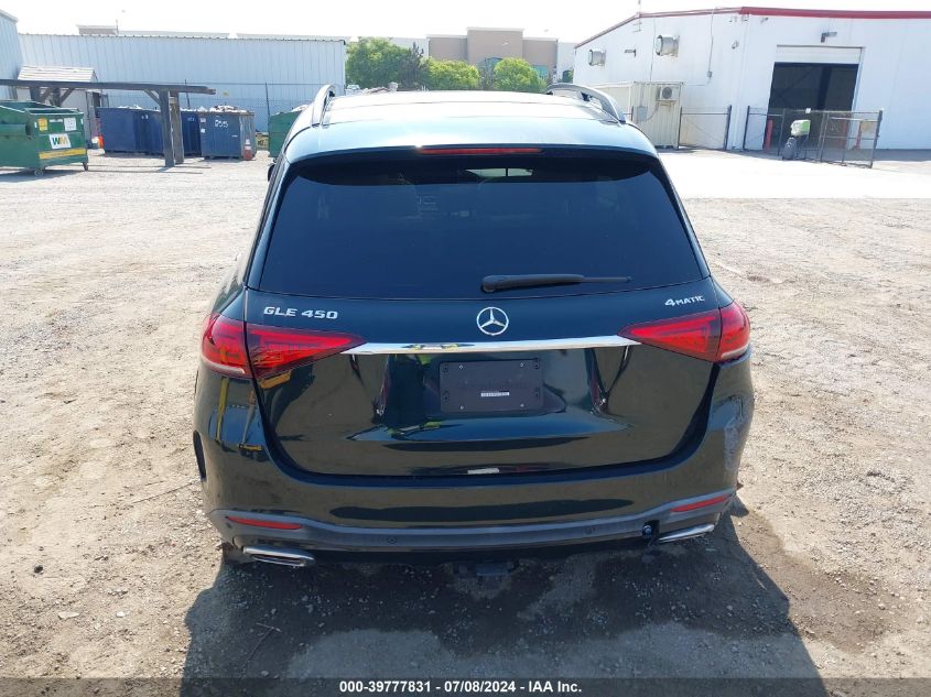 2021 Mercedes-Benz Gle 450 4Matic VIN: 4JGFB5KB6MA373829 Lot: 39777831