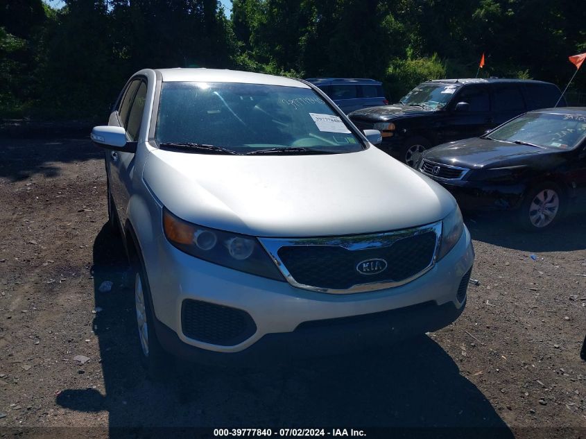 2013 Kia Sorento Lx VIN: 5XYKT3A12DG381374 Lot: 39777840