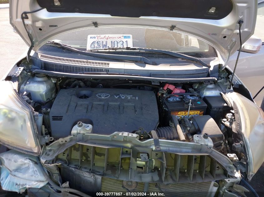 2011 Scion Xd VIN: JTKKU4B49B1013596 Lot: 39777857