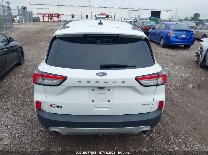 2021 Ford Escape Sel VIN: 1FMCU9H69MUA42255 Lot: 39777865