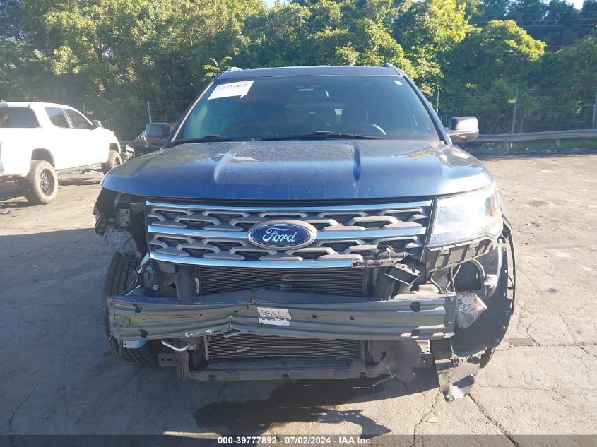 2018 Ford Explorer Xlt VIN: 1FM5K7D83JGA86918 Lot: 39777892