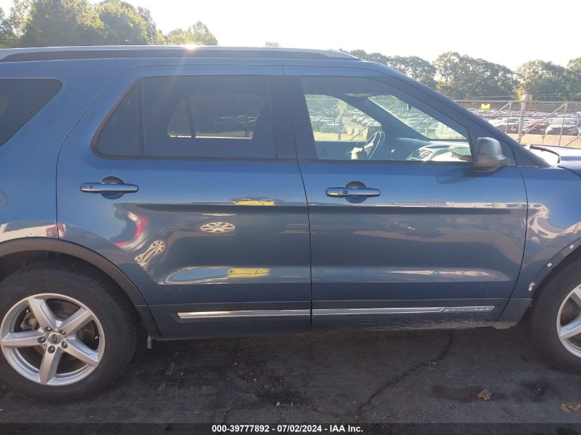 2018 Ford Explorer Xlt VIN: 1FM5K7D83JGA86918 Lot: 39777892
