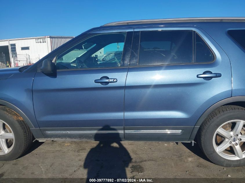 2018 Ford Explorer Xlt VIN: 1FM5K7D83JGA86918 Lot: 39777892