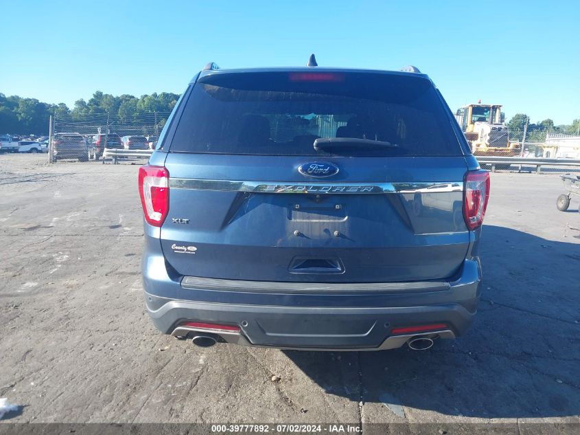 2018 Ford Explorer Xlt VIN: 1FM5K7D83JGA86918 Lot: 39777892