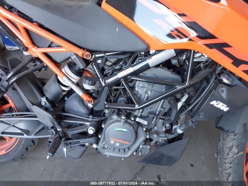 2023 Ktm 200 Duke VIN: MD2JPC404PC019407 Lot: 39777932