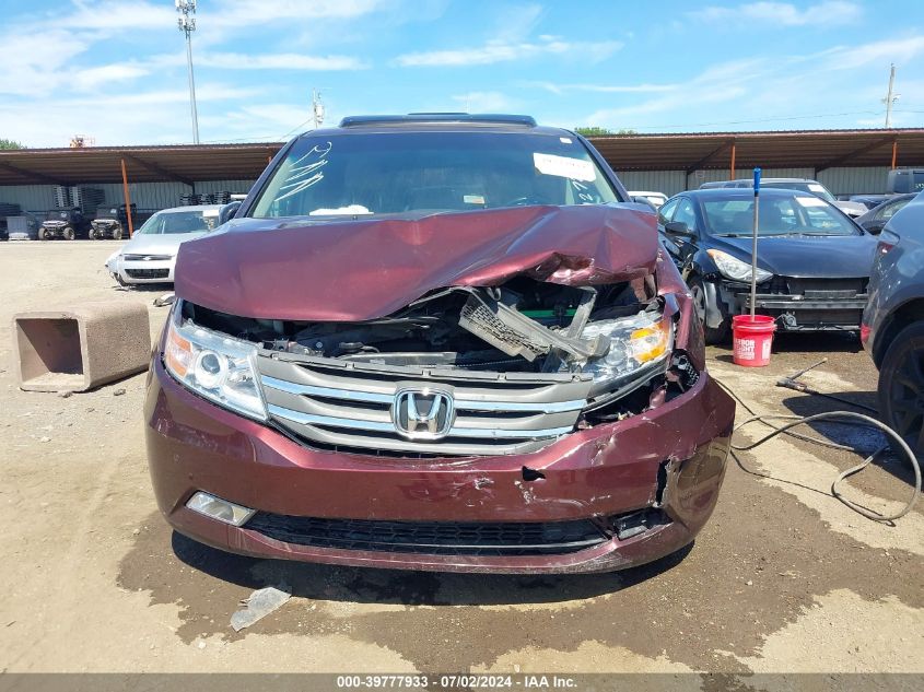 2012 Honda Odyssey Touring/Touring Elite VIN: 5FNRL5H91CB127263 Lot: 39777933