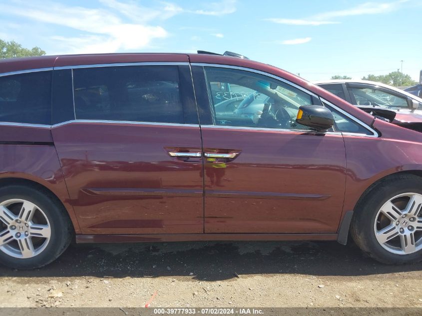2012 Honda Odyssey Touring/Touring Elite VIN: 5FNRL5H91CB127263 Lot: 39777933