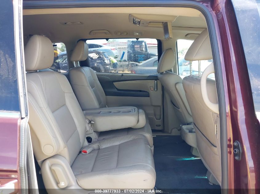 2012 Honda Odyssey Touring/Touring Elite VIN: 5FNRL5H91CB127263 Lot: 39777933