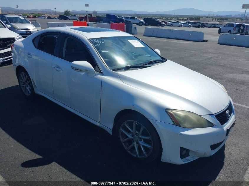 2011 Lexus Is 250 VIN: JTHBF5C23B5144406 Lot: 39777947