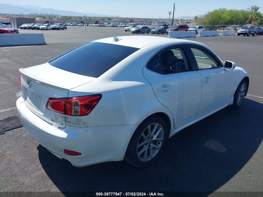 2011 Lexus Is 250 VIN: JTHBF5C23B5144406 Lot: 39777947