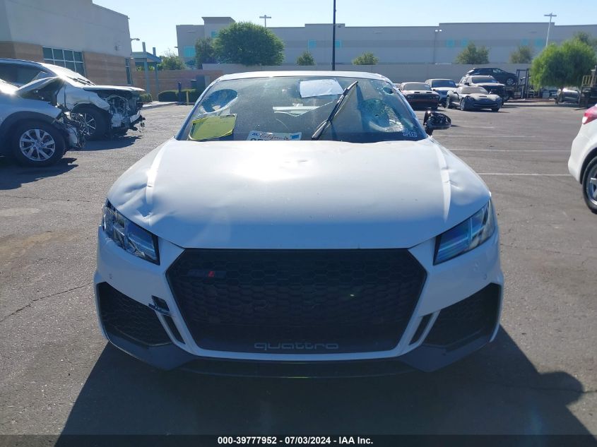 2019 Audi Tt Rs 2.5T VIN: WUAASAFV4K1900598 Lot: 39777952