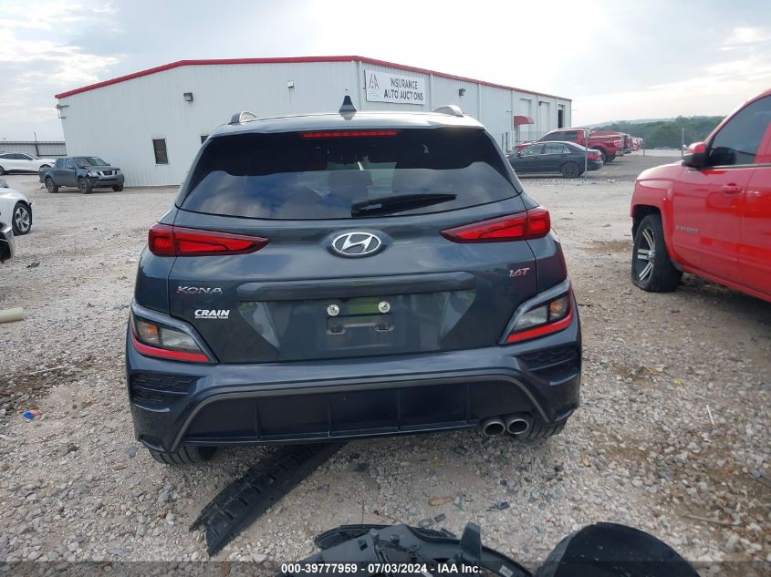 2022 Hyundai Kona N Line VIN: KM8K33A33NU860965 Lot: 39777959